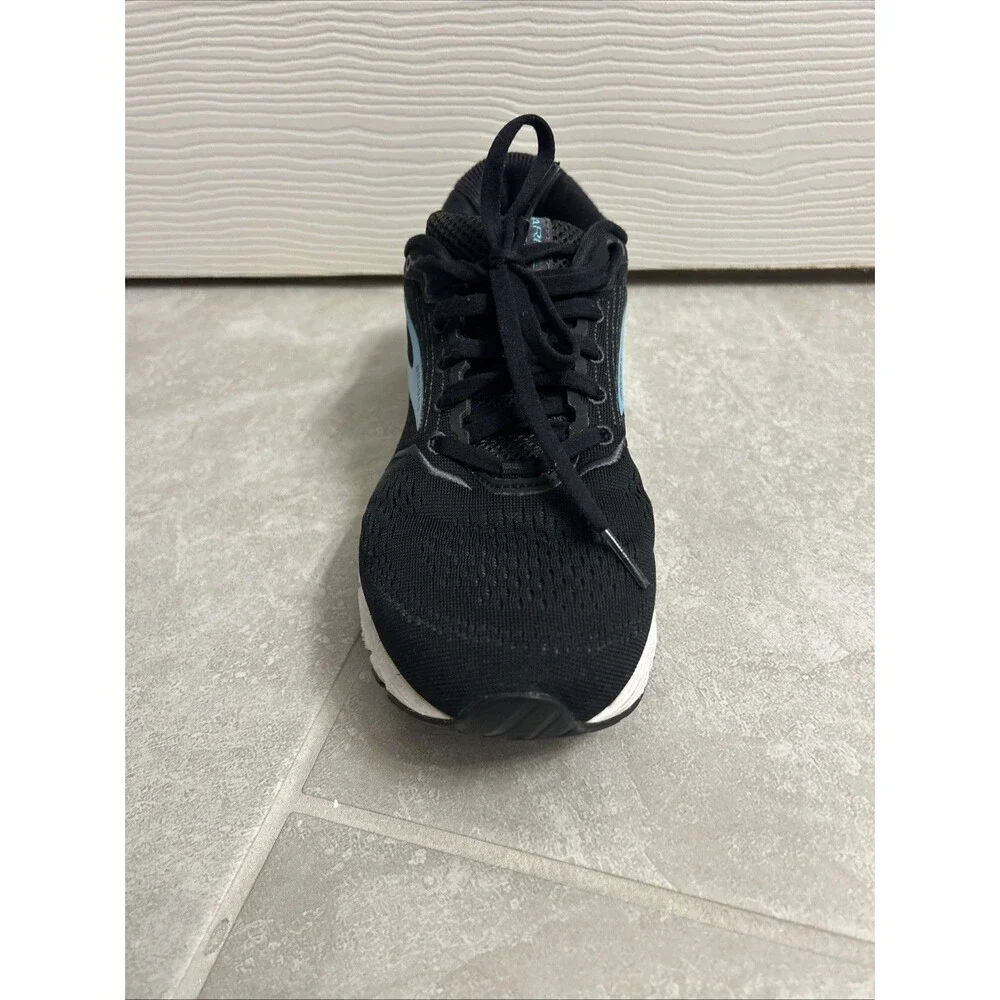 Brooks Ariel 20 Black Blue W Size 8.5 Used No Box